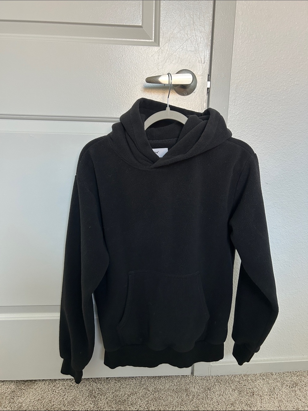 TNA (Aritzia) Black Pullover fleece Hoodie